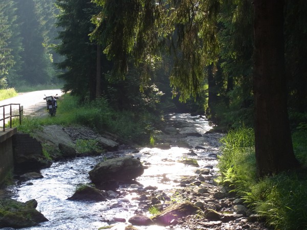 links Deutschland, rechts Tschechland...