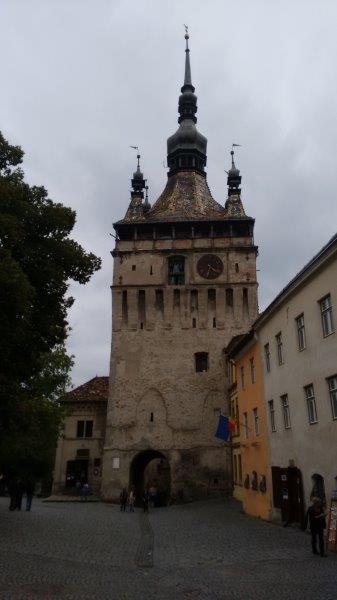 Stundenturm in Sighisoara (Schäßburg)
