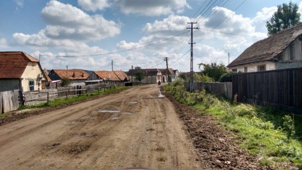Straßen in Viscri
