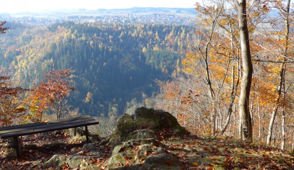 170m weiter unten im Tal liegt die Hölle bzw. das Höllental