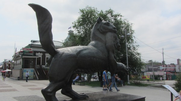 Das Wappentier von Irkutsk