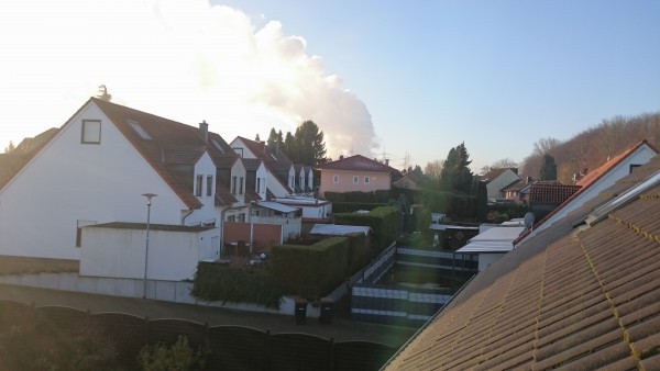 Wir müssen sogar die Wolken selber machen.