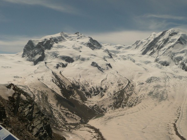 Vom Gornergrat zum Mt.Rosa