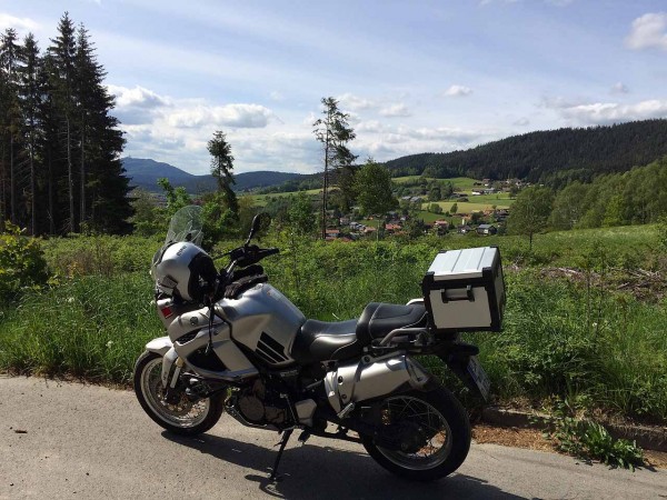 Der Osser im Hintergrund
