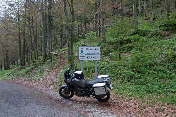 kleiner Pass in Italien