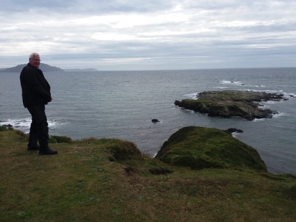 Ausblick vom Cafe Niarbyl an dr Westküste.