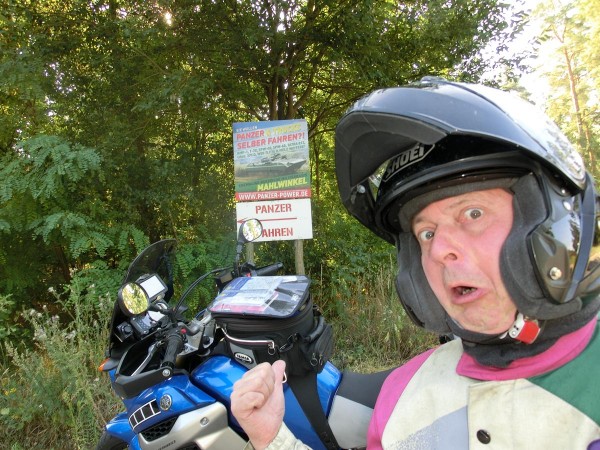 Was’n da los? Panzer fahren? Ich habe doch schon einen Panzer!