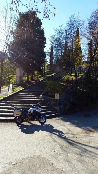 Anfahrt zum Passo Boule