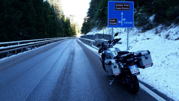 Anfahrt Passo Coe und Somma