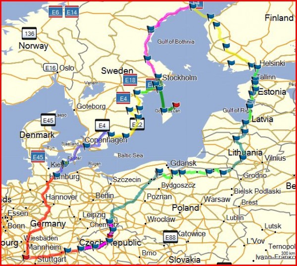 Internationales Varaderotreffen auf der Insel Gotland in Schweden