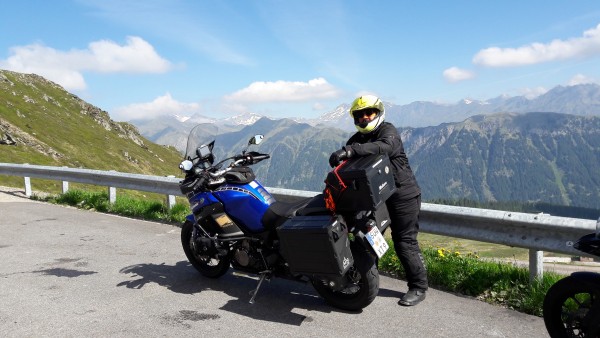 Jaufenpass mit tollem Weitblick