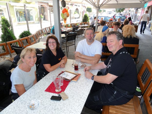 Günther, Peter, Gabi, Moni und ich ;-)