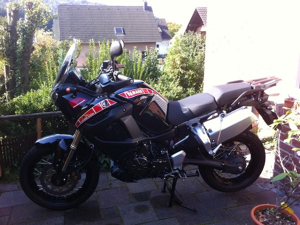 auf der heimischen Terrasse