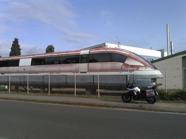 Ehemaliges Transrapid Testgelände in Lathen.