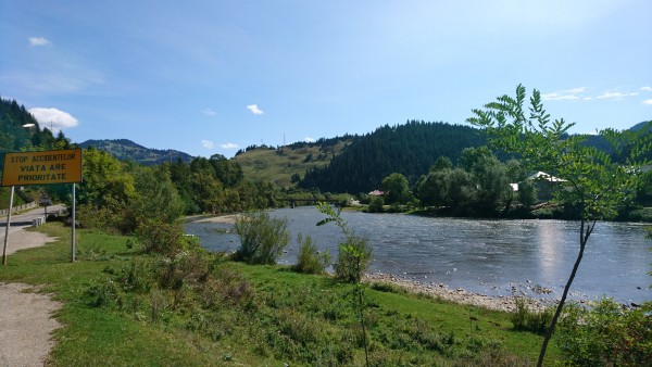 Pause an der Straße