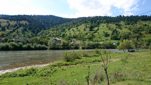 Blick in die Gegenrichtung