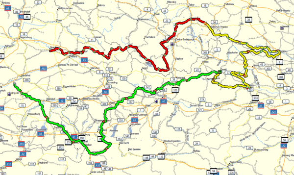 Mehrtagestour, (c) Garmin 2012