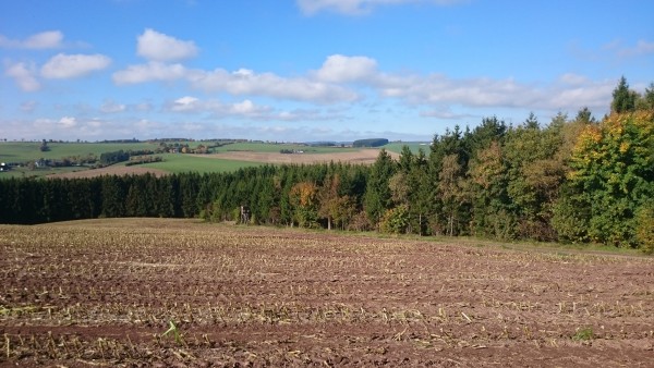 Blick auf die Ardennen