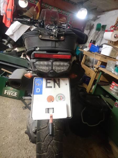 Kennzeichenbeleuchtung von Polo. Passt wie Arsch auf Eimer.