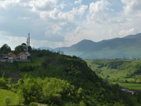 Landschaft in der Nähe von Bihac, BiH