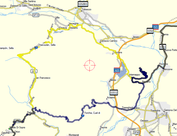 Unbenannt.PNG (202.32 KiB) 1638 mal betrachtet Cuel di Forchia, (c) Garmin MapSource 2012