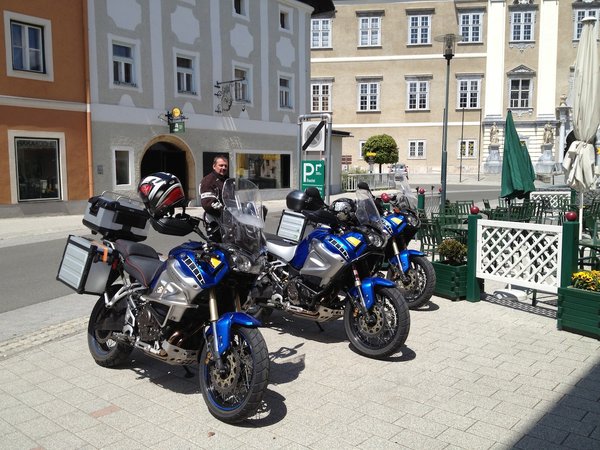 Rudi (Memphis) bei der Anreise