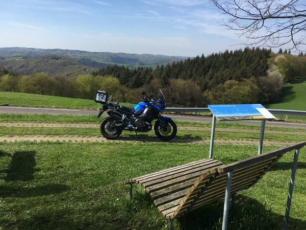 Oh eine Bank!