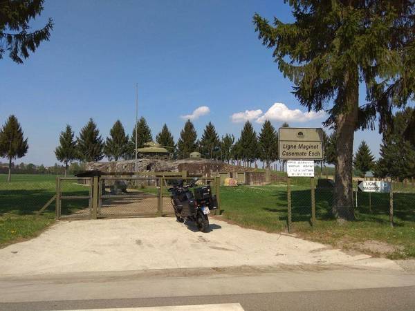 Unterwegs an der Maginot Linie