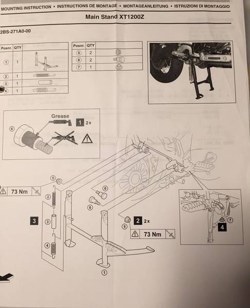 Original Hauptständer DP07