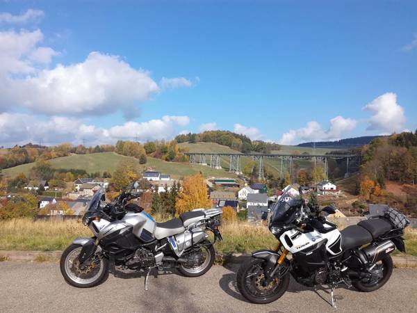 Blick auf Markersbach