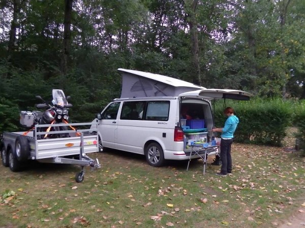 Stopp für eine Nacht in Südfrankreich
