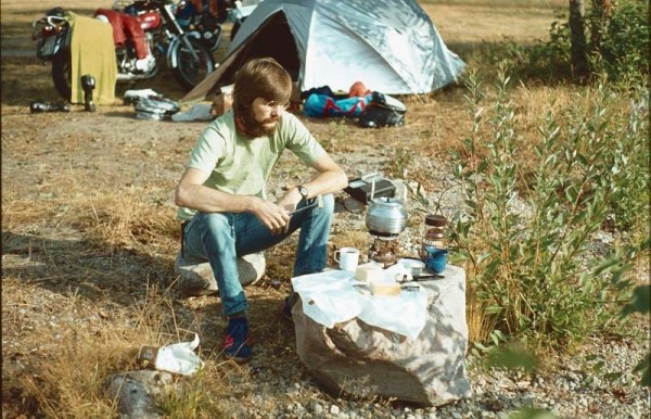 1982 in Norwegen, mit meiner SR alten Lady