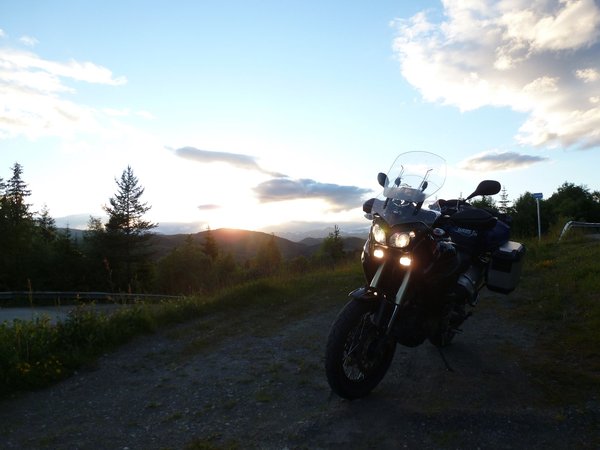 kurz vor der Ankunft am Zielort, Skammestein