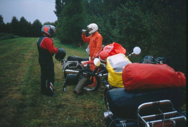 1992 in der Schweiz, unterwegs nach Korsika.