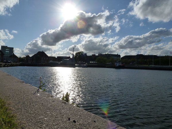 Hafen in Kolding, 50m vom B&amp;B entfernt