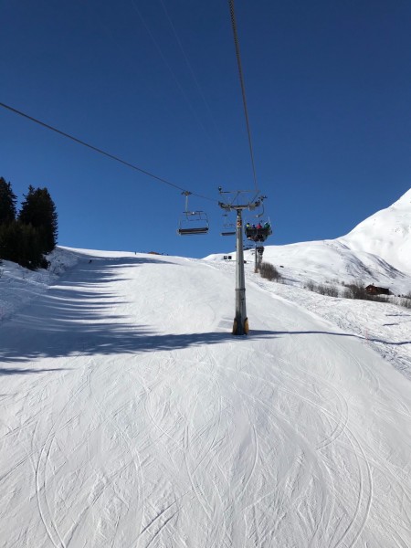 Zu viele Leute auf der Piste