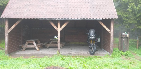 die besagte Wanderhütte