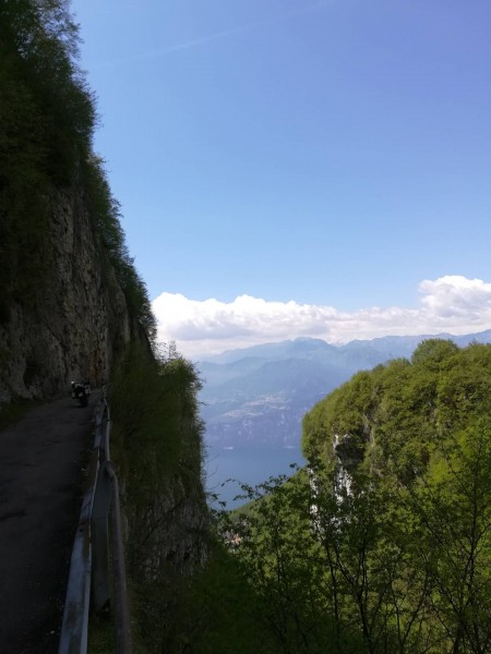 Hoch überm Gardasee, Richtung Monte Baldo