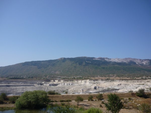 Braunkohleabbau bei Gacko