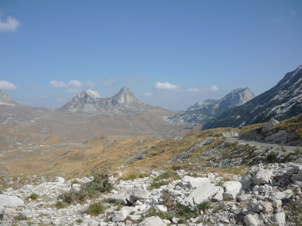 Höhenstrasse quer durch den Nationalpark