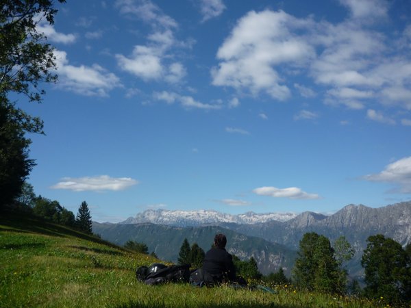 An der Slowenischen Grenzkammstrasse