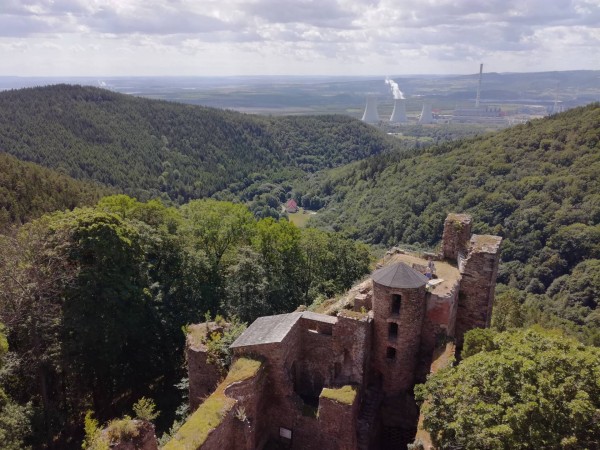 Blick ins &quot;bömische Becken&quot;