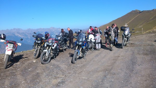 Zwangspause am Tanarello wegen geplatztem Reifen