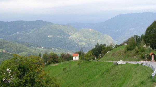 Slowenien - Blick auf das Sava-Tal