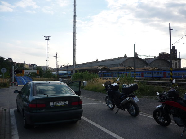 Ladebahnhof in Prag