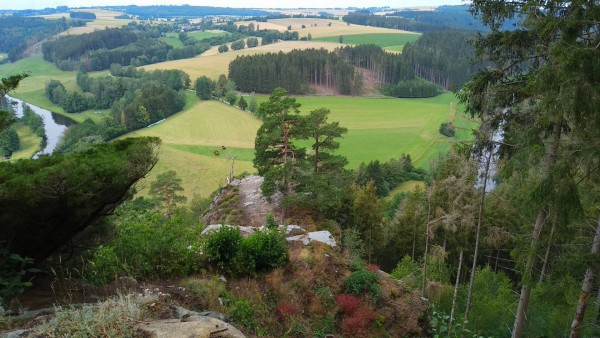 Sächsische Saale in Landkreis Hof am Petersgrat