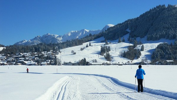 Kein Verkehr zumindest nicht auf der Piste