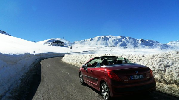 Auffahrt zum Jaufenhaus