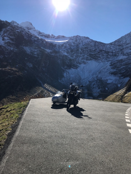 Sustenpass, Westseite