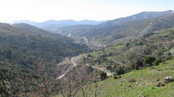 Passo Correboi mit Blick nach Süden